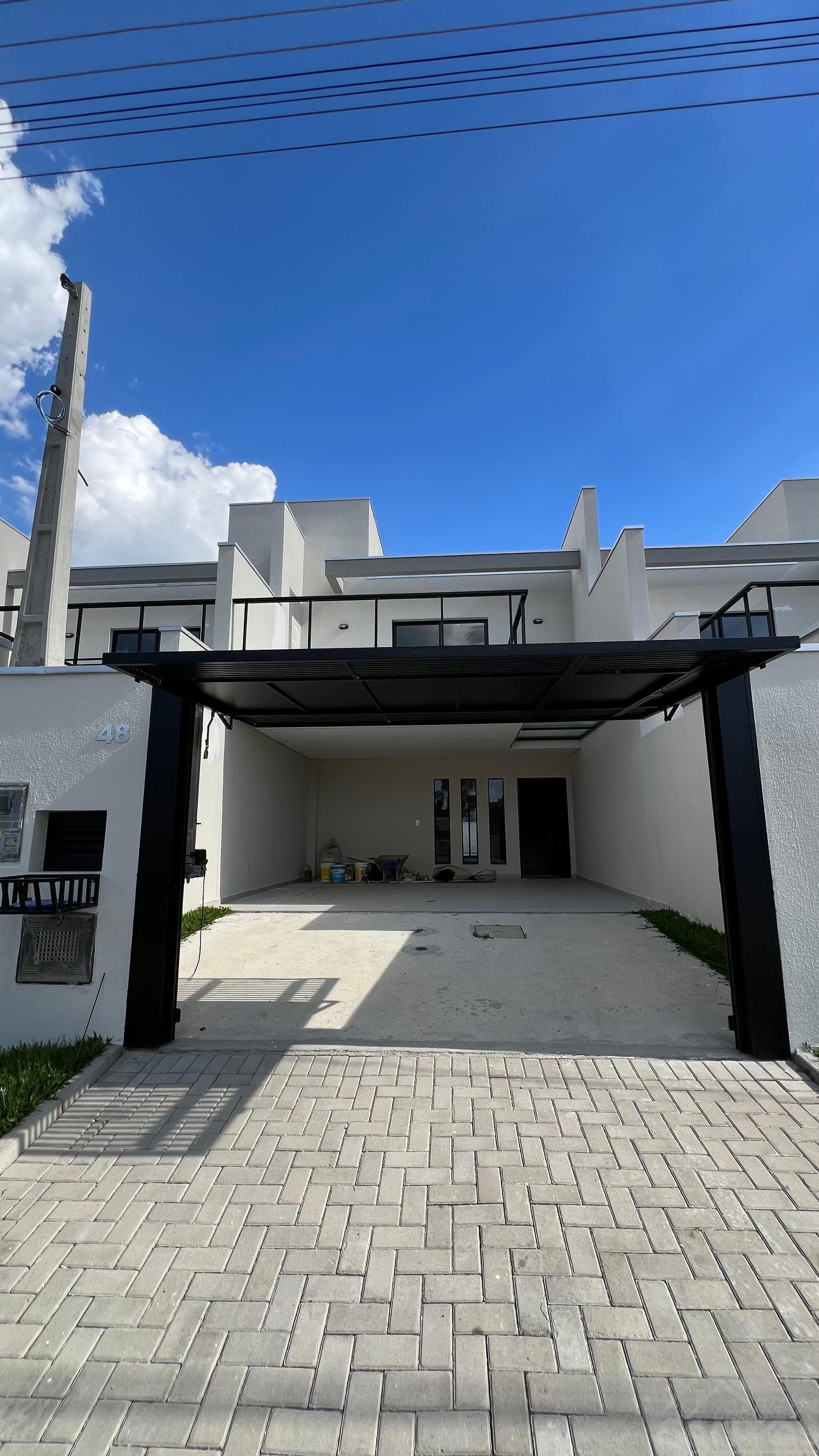 Sobrados à Venda no Residencial Begônia no Centro de Mafra SC com 3 Quartos