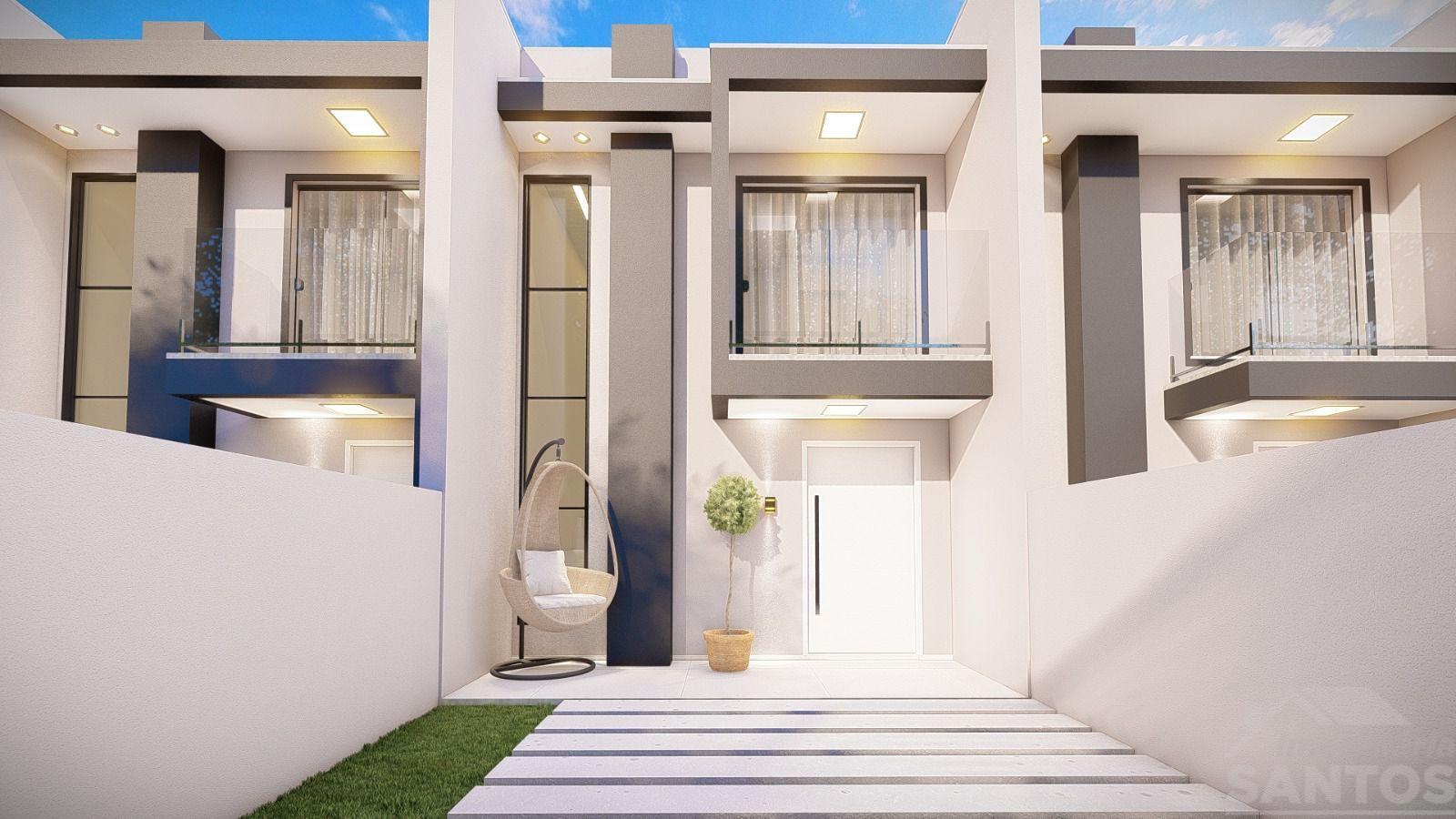 Sobrados Modernos à Venda em Condomínio no Centro de Rio Negro PR com 2 Suítes