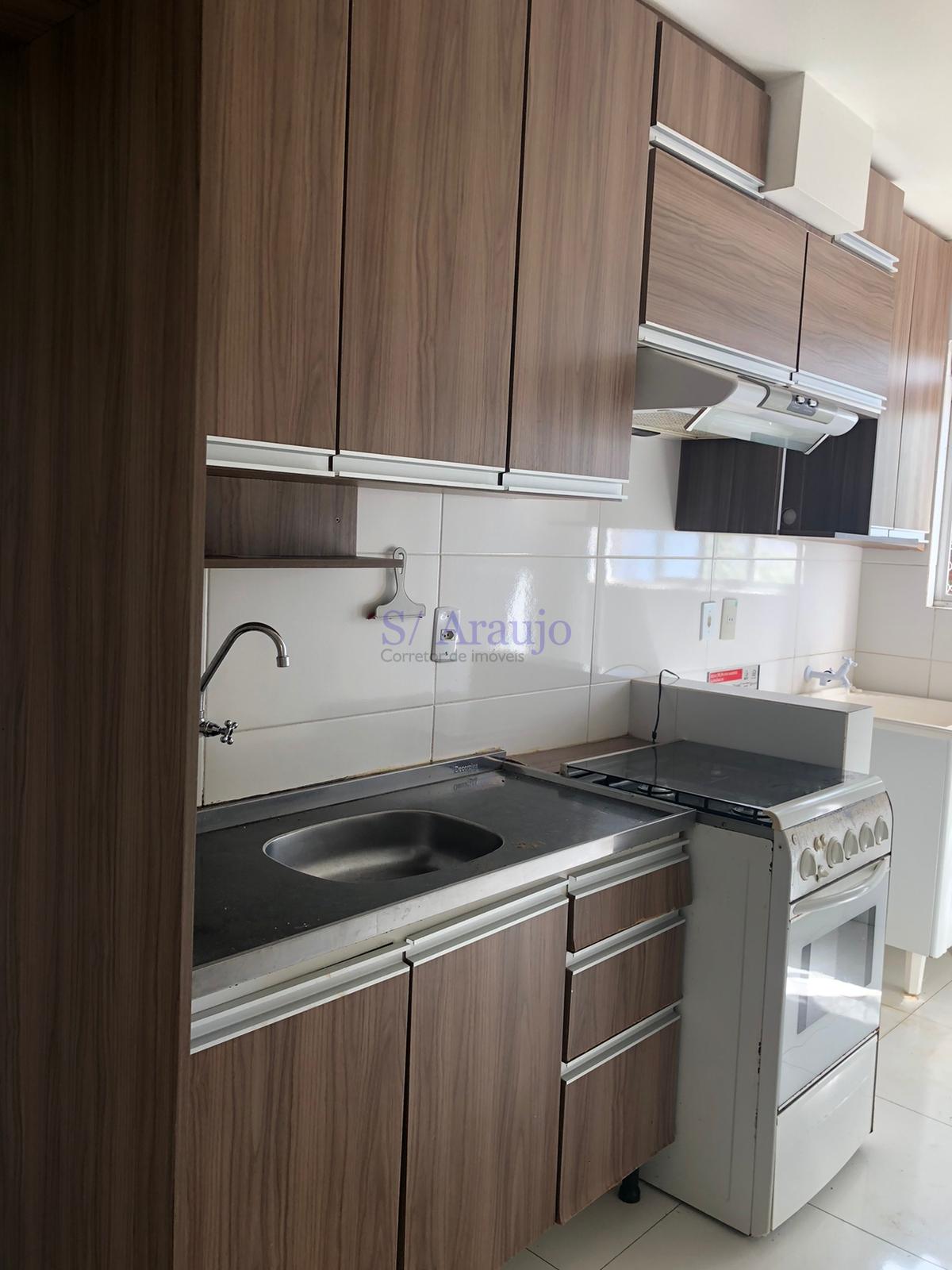APARTAMENTO c  cozinha e c  2 quartos p  loca��o - MEGAVILA
