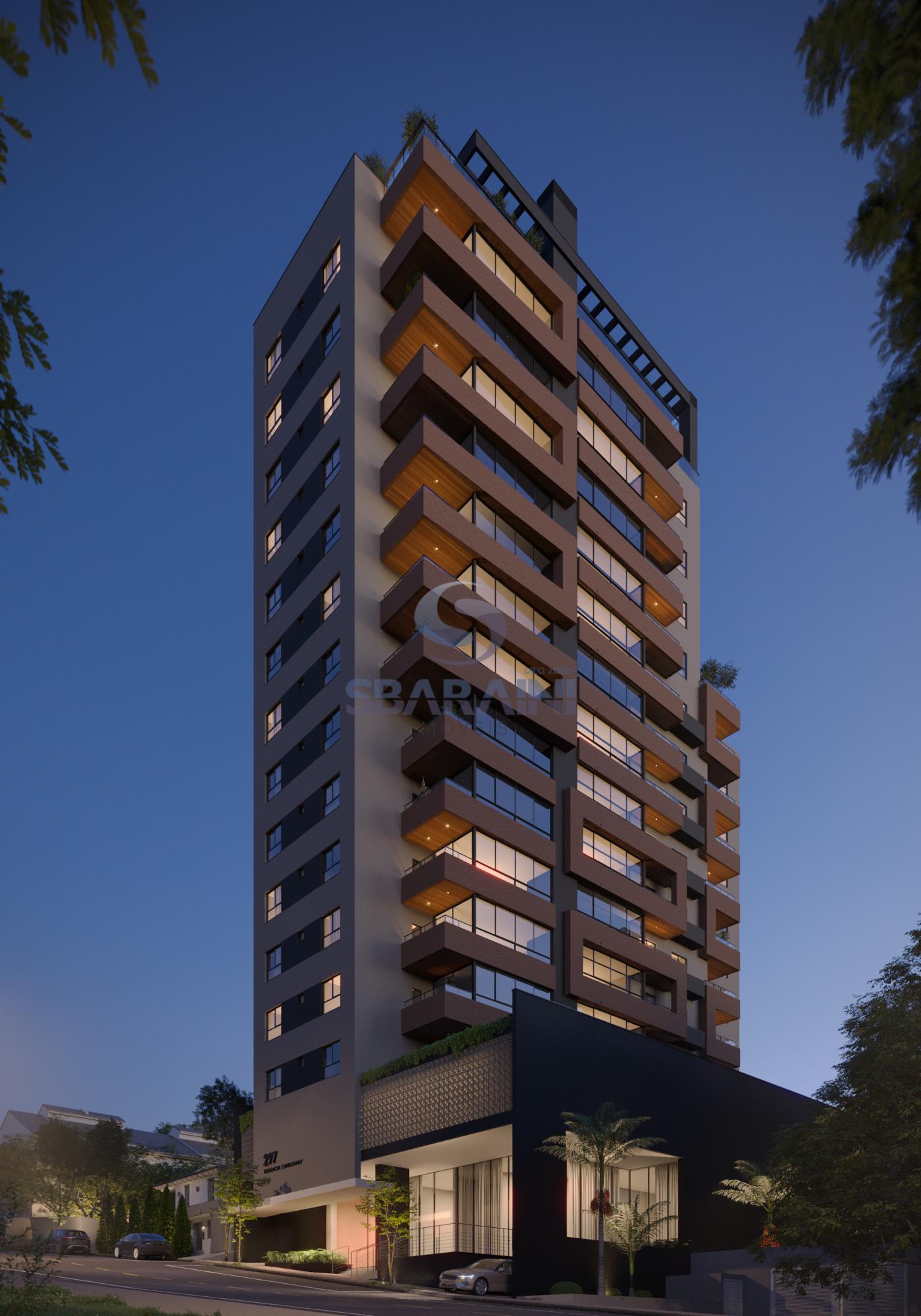 Apartamento novo com 2 quartos no Edif?cio Residencial Chardon...