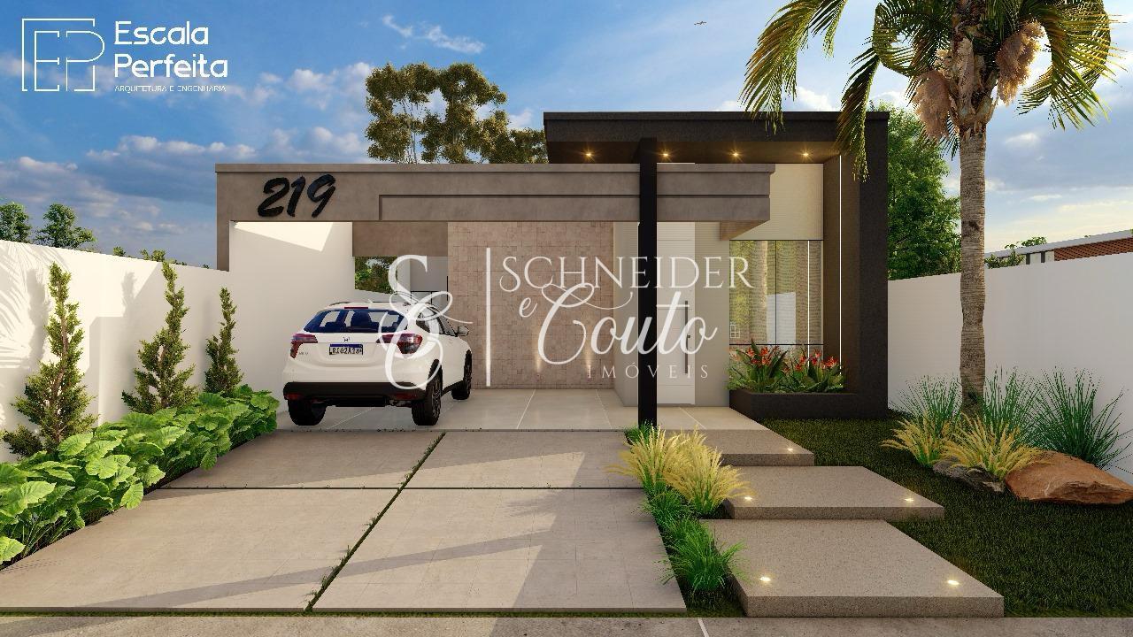 Casa com piscina localizada na Vila Becker, Loteamento Betel