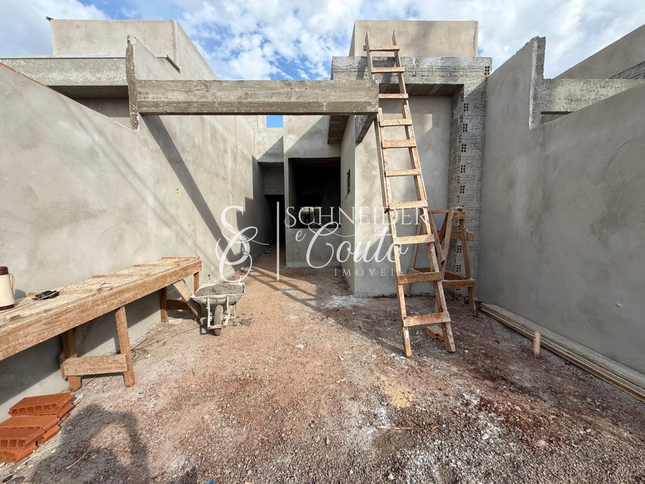 Casa localizada no Loteamento Gualtieri- Jardim Coopagro