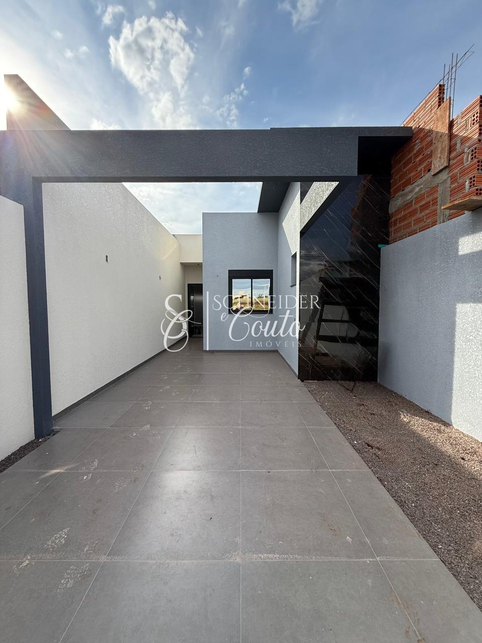 Casa localizada no Jardim Coopagro, com TRÊS quartos- Loteamen...