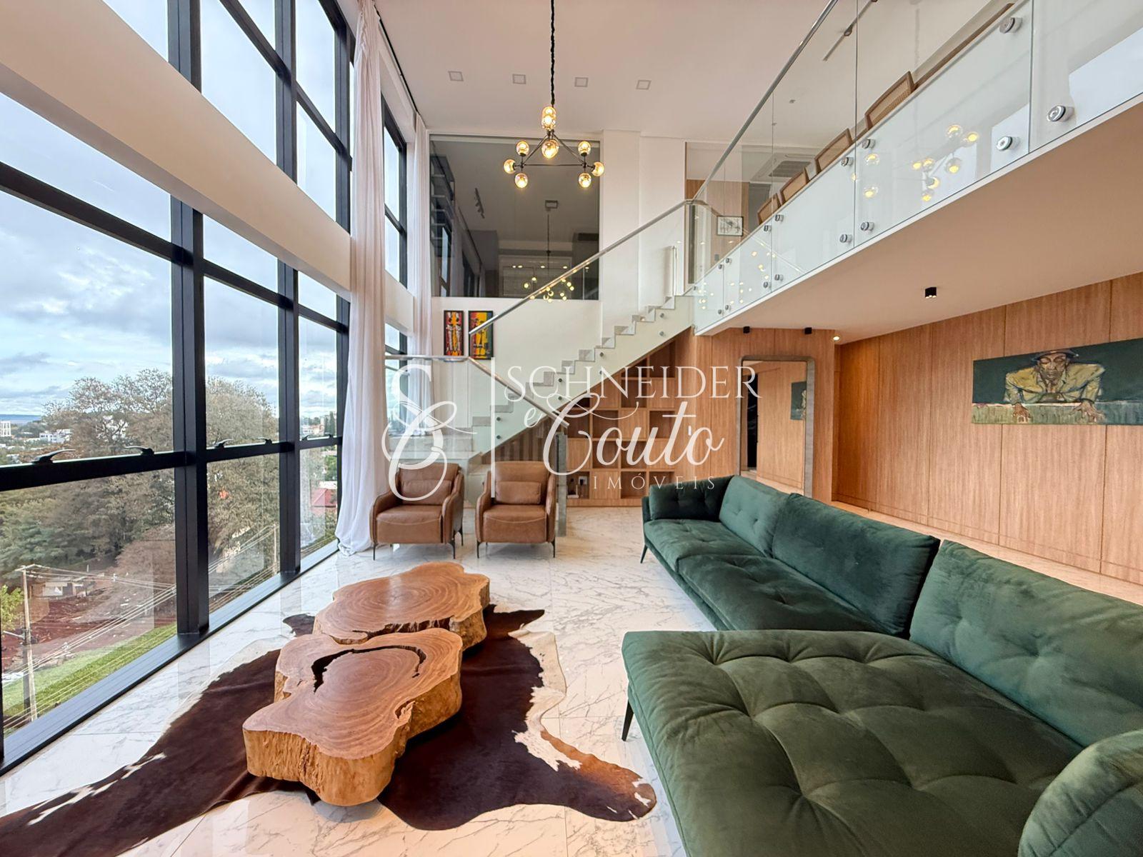 Apartamento DUPLEX semi mobiiiado localizado no Jardim La Salle