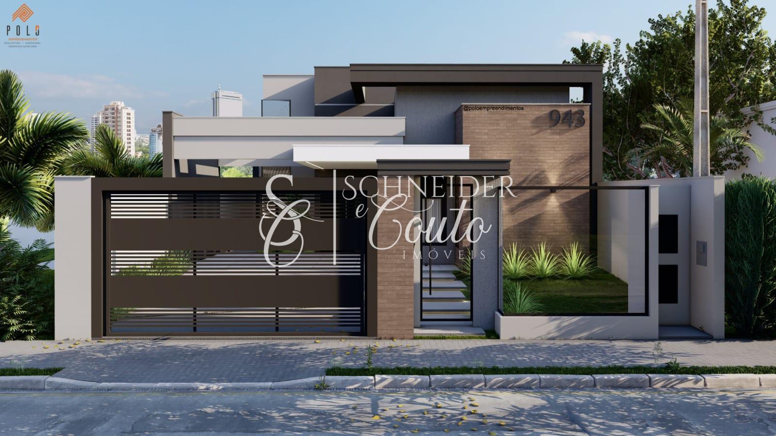 Casa localizada na Vila Becker, sozinha no terreno
