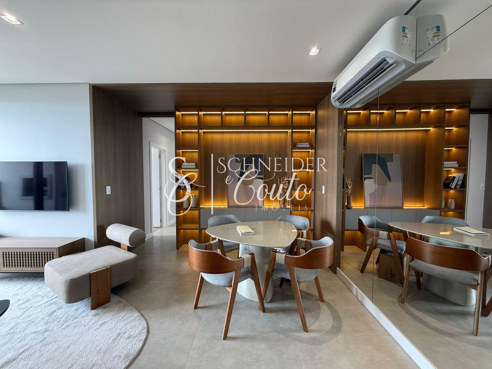 Apartamento MOBILIADO  UNIDADE MODELO  -  Edifício ZNT Guarani.