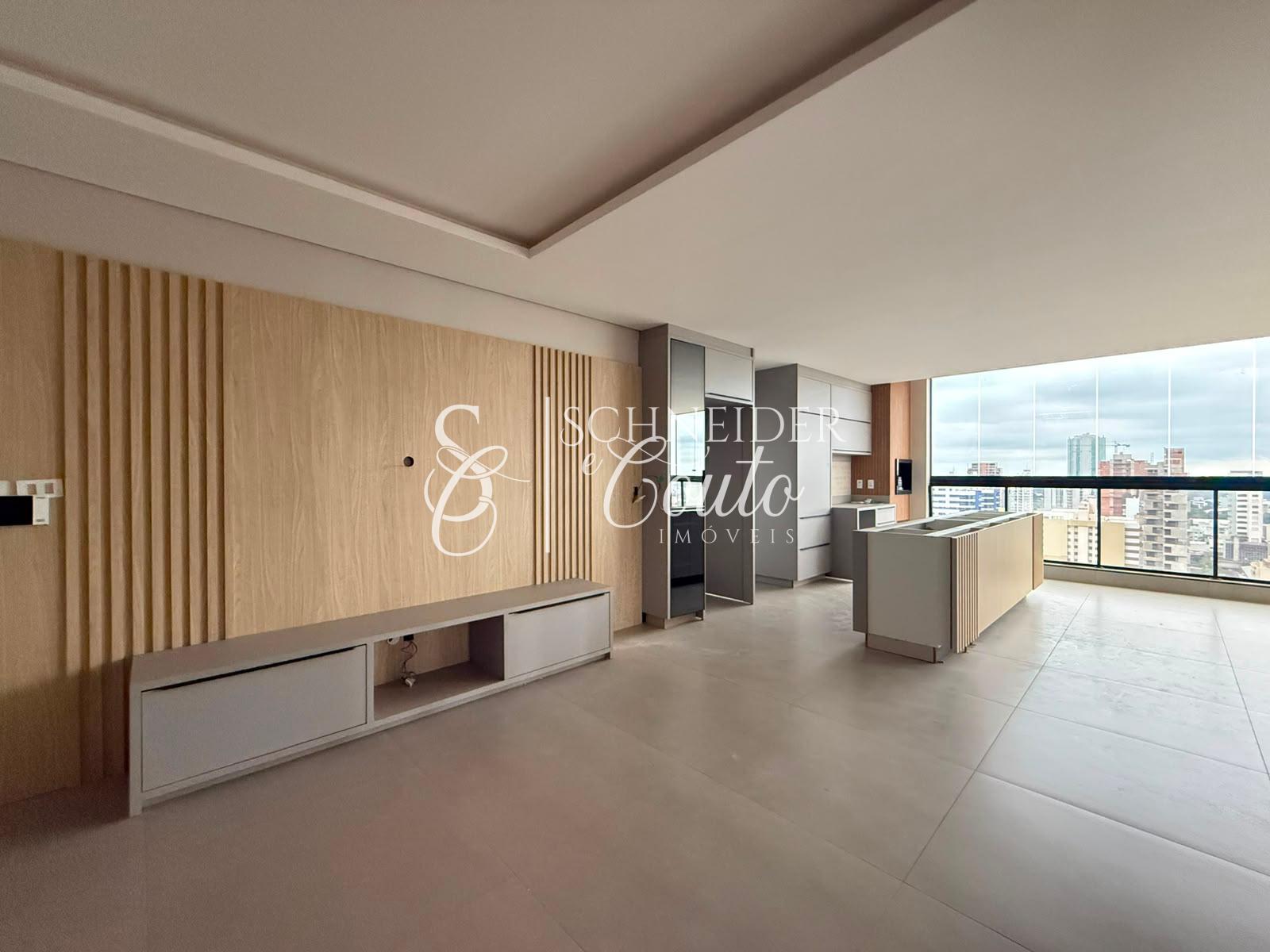 Apartamento SEMI MOBILIADO localizado no Edificio Living