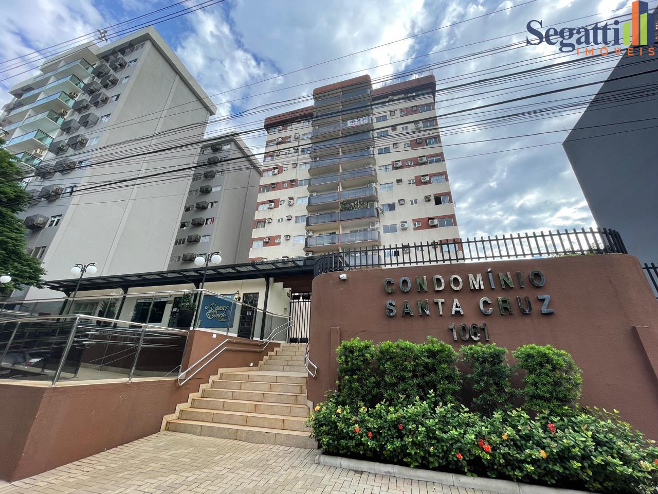 APARTAMENTO SEMI MOBILIADO NO EDIFICIO SANTA CRUZ