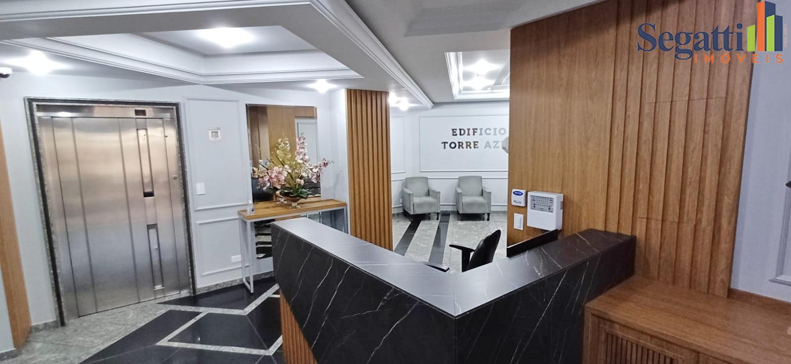 APARTAMENTO SEMI MOBILIADO NO EDIFÍCIO TORRE AZUL