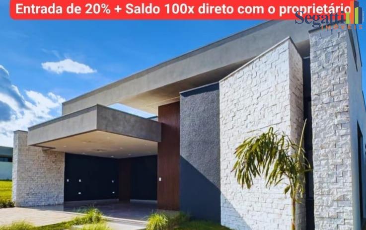 CASA TÉRREA NO CONDOMÍNIO ÁGUAS CLARAS