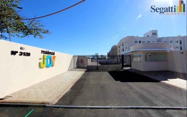 APARTAMENTO SEMI MOBILIADO NO RESIDENCIAL JOY