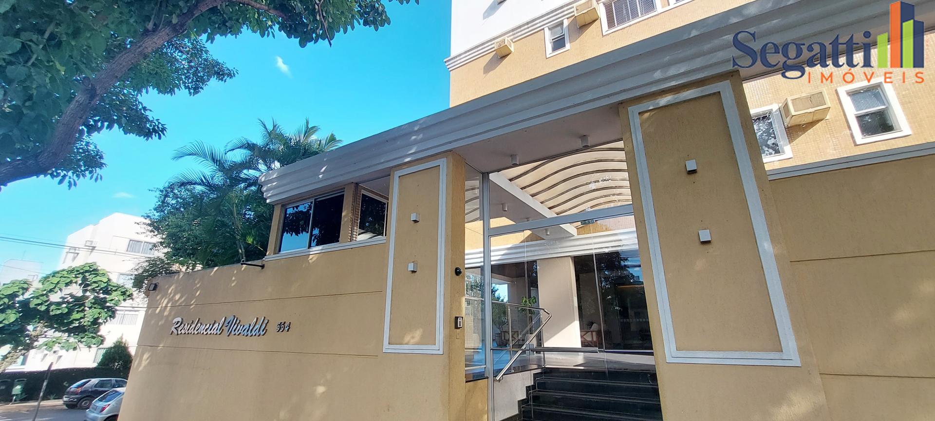 APARTAMENTO SEMI MOBILIADO NO EDIFÍCIO RESIDENCIAL VIVALDI