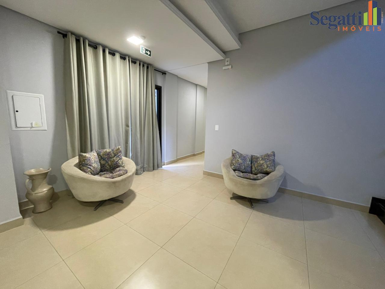 APARTAMENTO SEMI MOBILIADO NO RESIDENCIAL PÉROLA