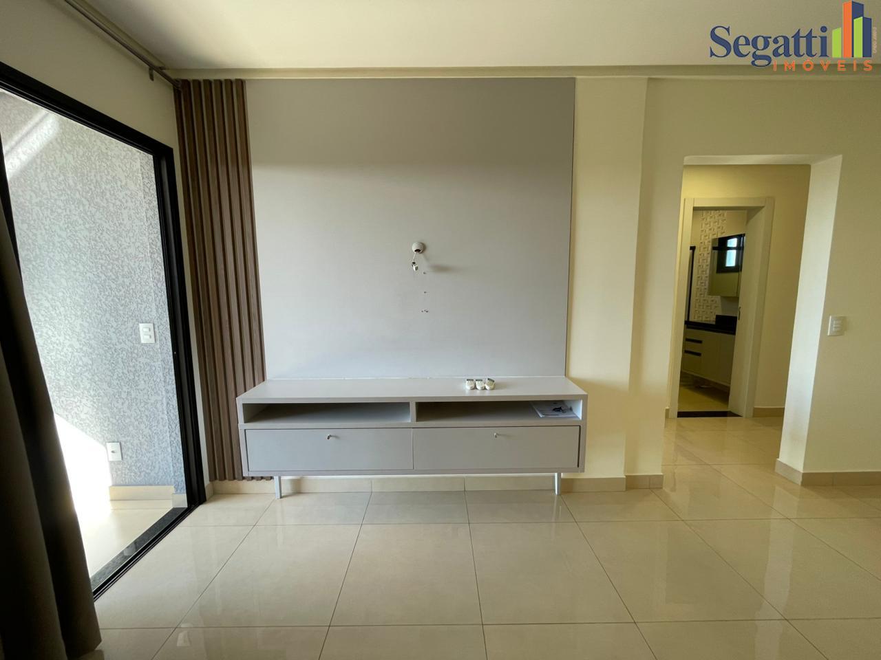 APARTAMENTO SEMI MOBILIADO NO RESIDENCIAL PÉROLA