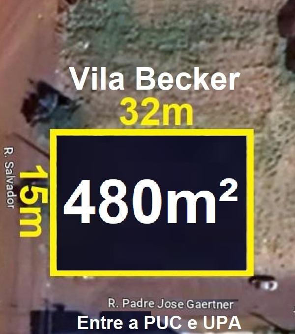 Excelente Terreno em Esquina 480m  em Ótima Localização Vila B...