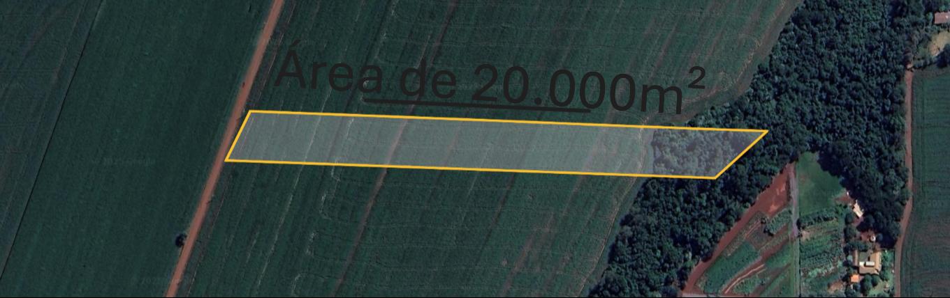 ÁREA RURAL À VENDA PRÓXIMA DA CIDADE