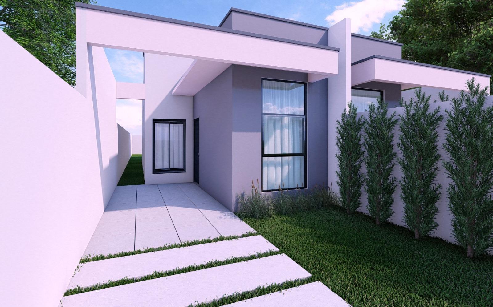 CASA COM 03 DORMITÓRIOS LOCALIZADA  NO PINHEIRINHO - TOLEDO PR