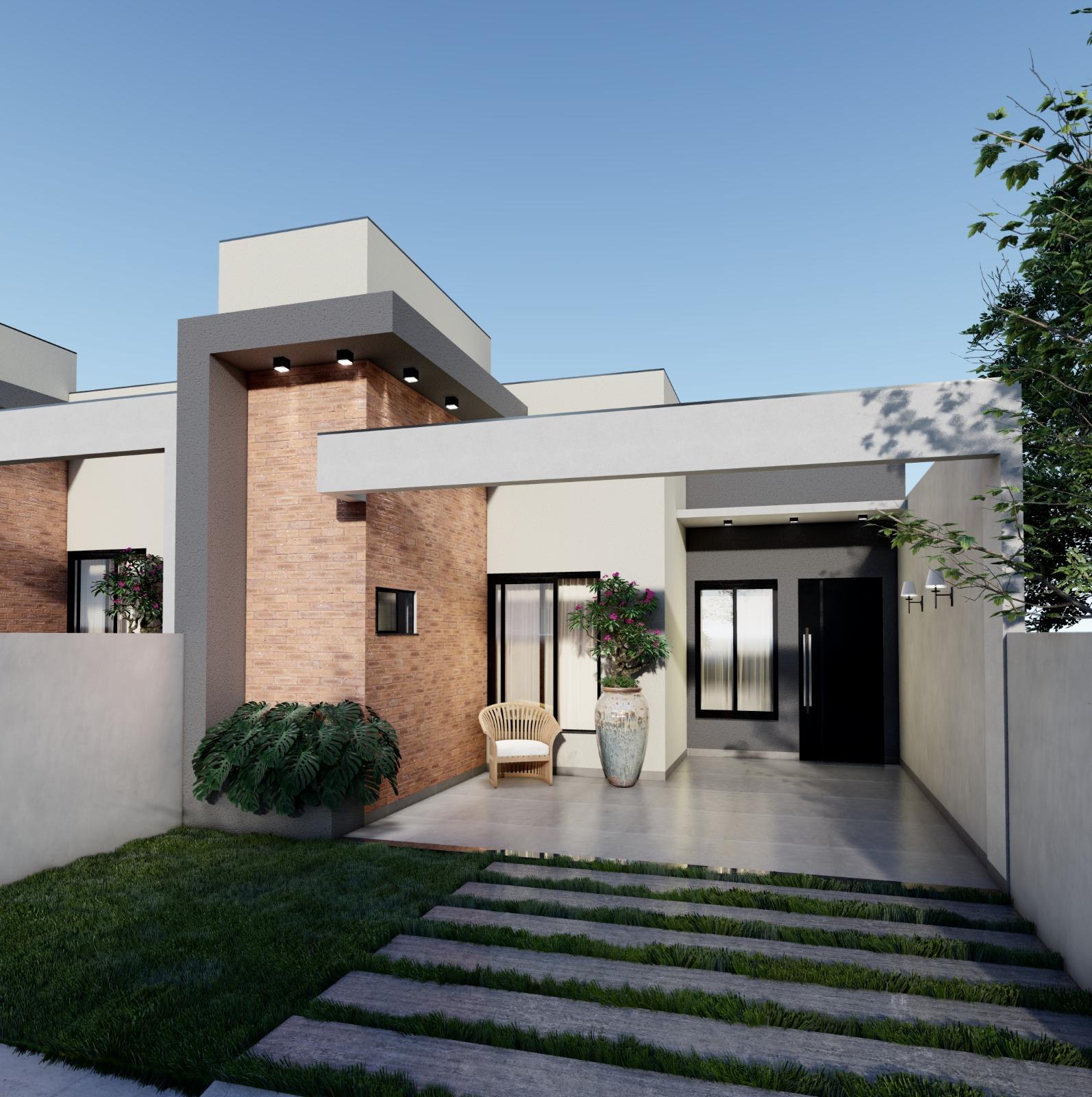 CASA COM SUÍTE E SOBRA DE TERRENO NO JD. COOPAGRO EM TOLEDO PR