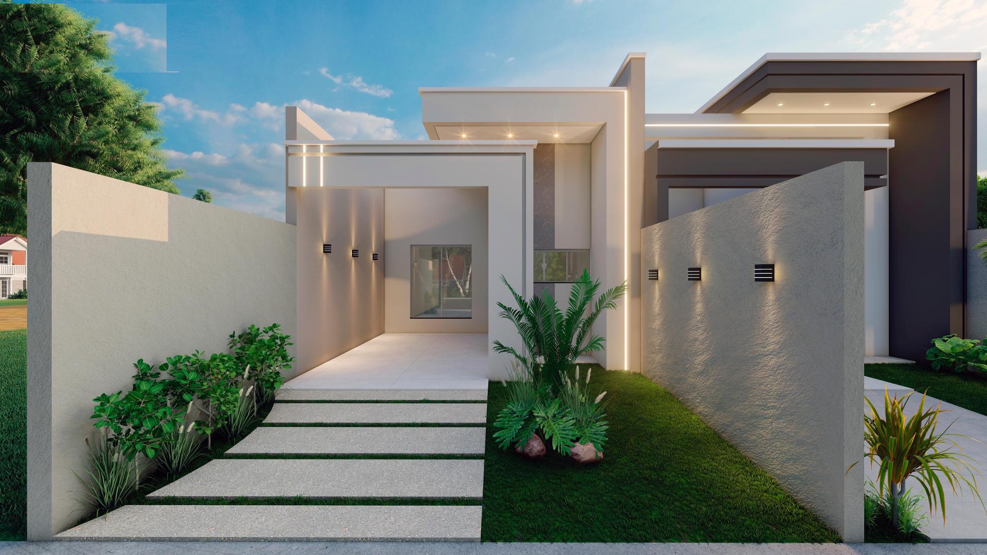 Casa a venda em fase de acabamento no Cristo Rei  Coopagro 
