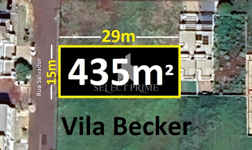 Terreno de 435m  Ótima Localização na Vila Becker. Proximidade...