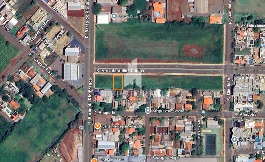 Terreno com 14 metros de frente no Jardim Gisela - TOLEDO PR