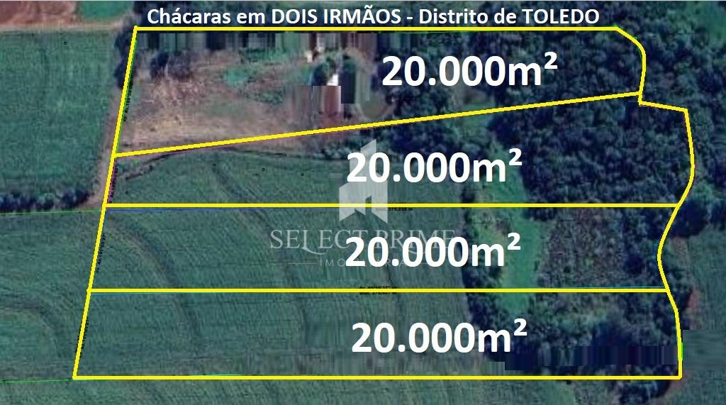 Chácaras com 20.000m   Rio no Fundo Maior Parte de Área Aberta...