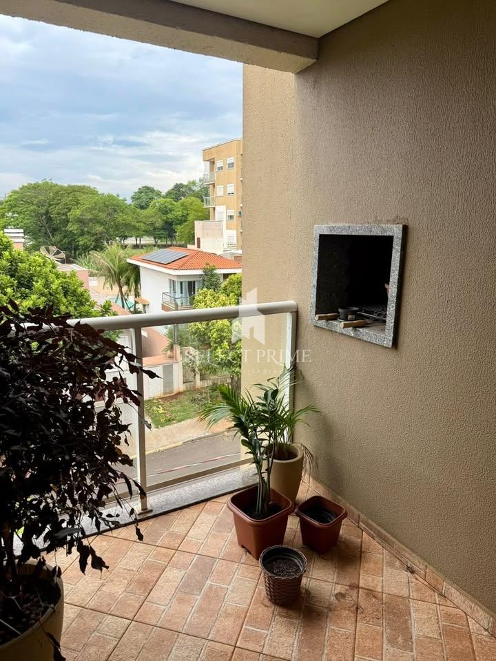 Apartamento Mobiliado com Sacada com Churrasqueira Edifício La...