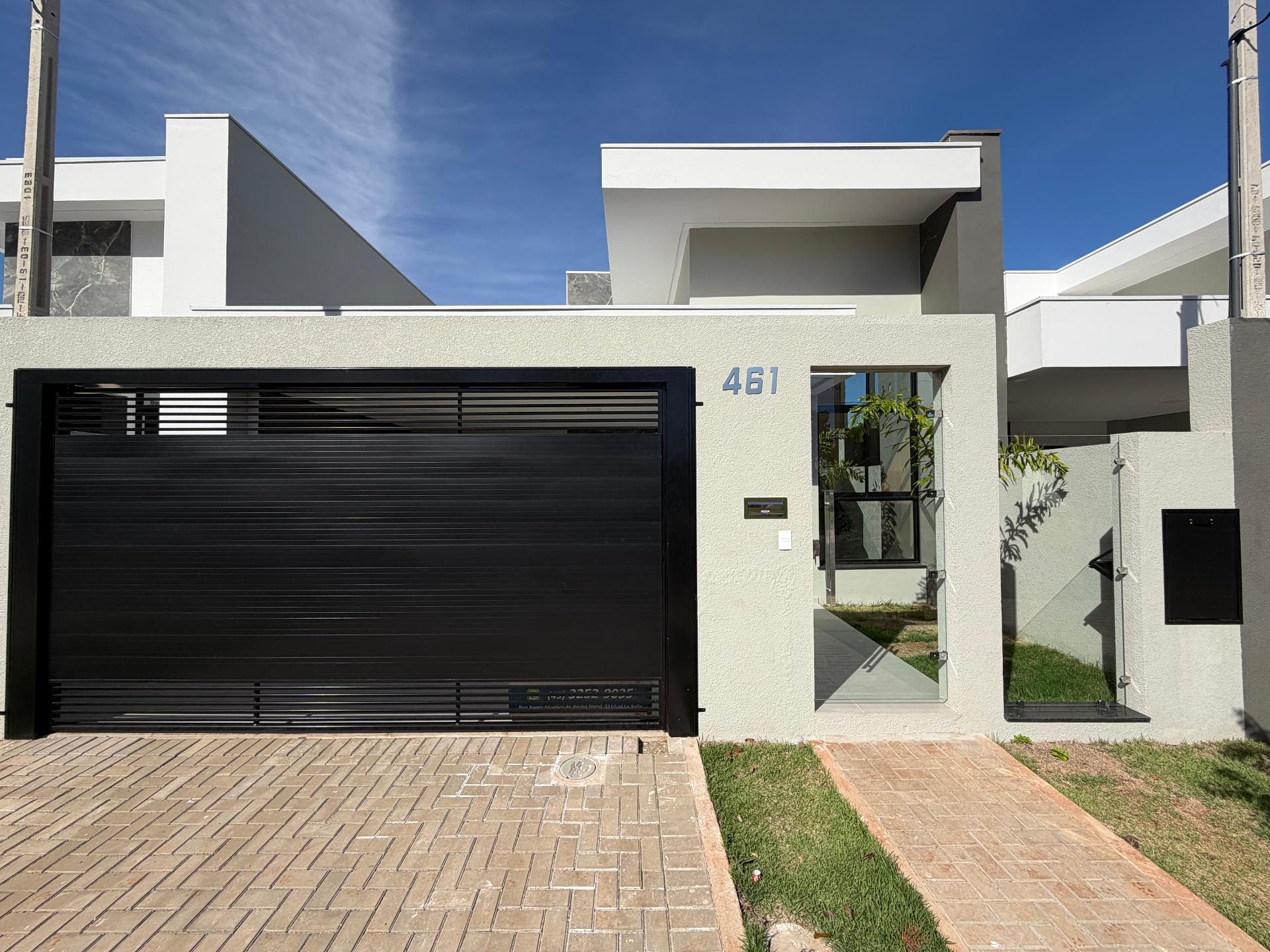 Casa nova com 3 Quartos e Área Gourmet na Vila Becker em TOLED...