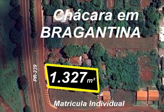 Chácara Urbana de 1.327m² com Casa em Alvenaria Matrícula Indi...