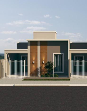 Casa com 2 Quartos em Construção no Novo Bairro Planejado Jard...
