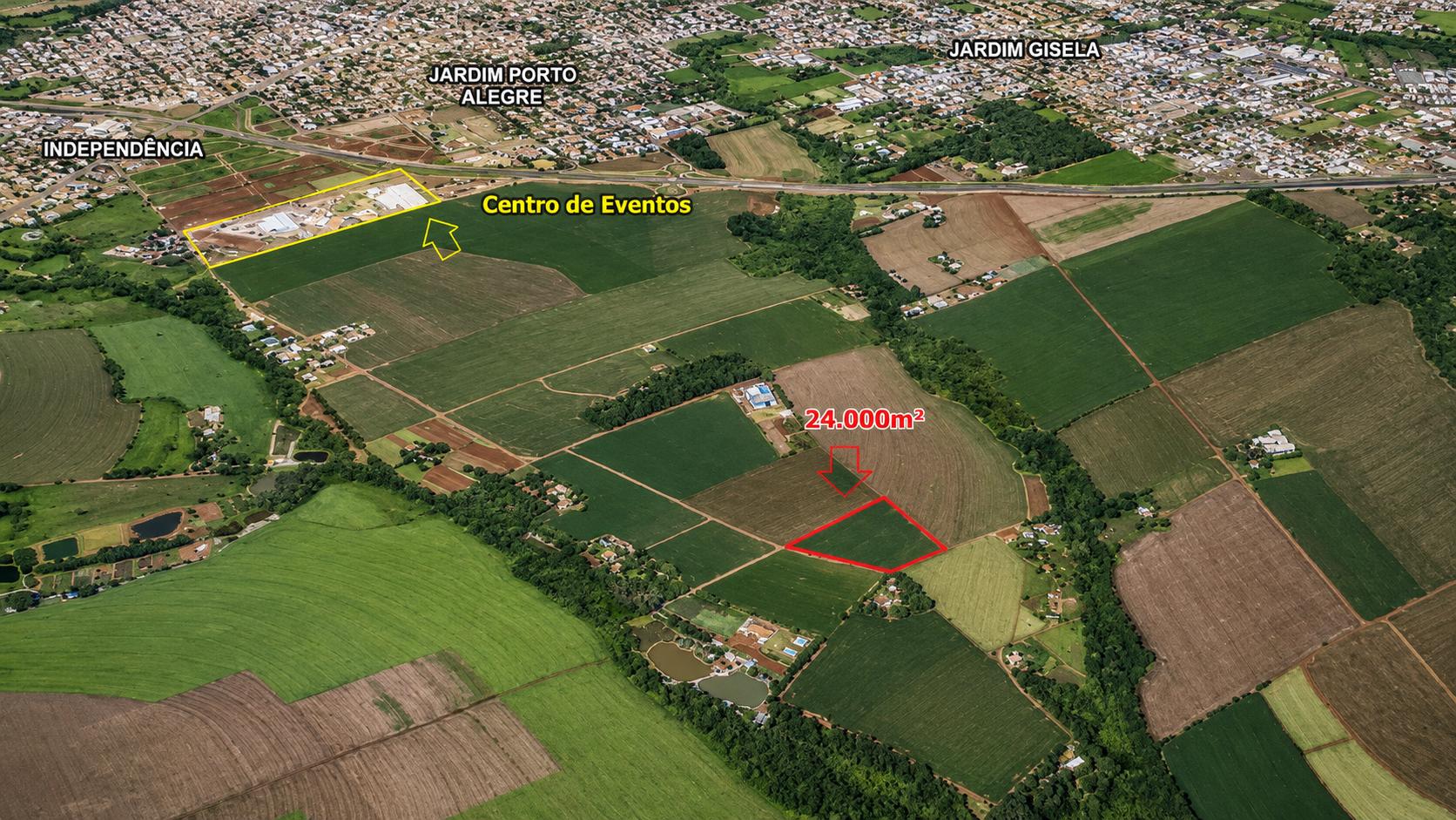 Área à venda | com 24.000 m² | próxima à cidade de Toledo