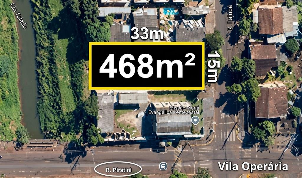 Terreno de 468.98m² Entre as Avenidas Piratini e Maripá com Ri...
