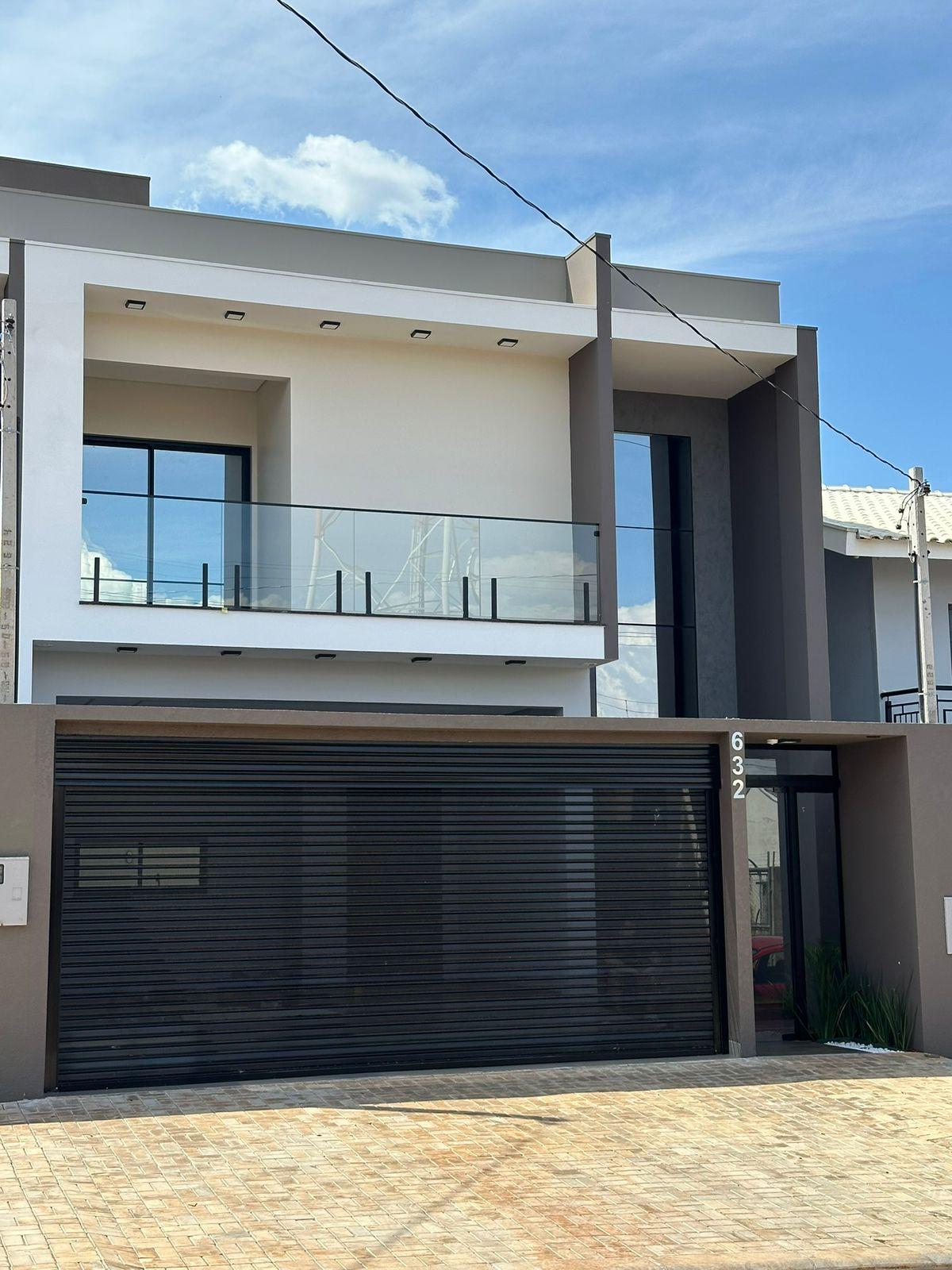 Sobrado novo à venda no Jardim Pancera - Toledo PR