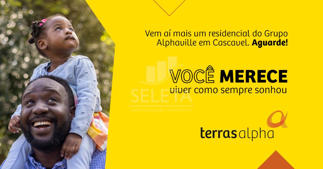 TERRASALPHA  CASCAVEL 2 -- ALPHAVILLE - FAÇA O SEU PRÉ CADASTRO.