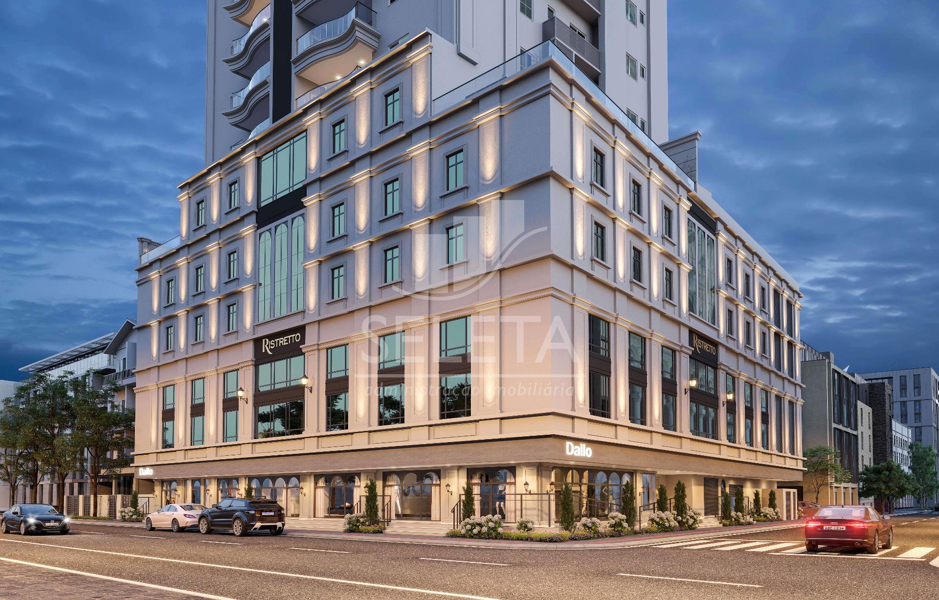 APARTAMENTO NA PLANTA Á VENDA, NO EDIFÍCIO RISTRETTO, ITAPEMA-SC