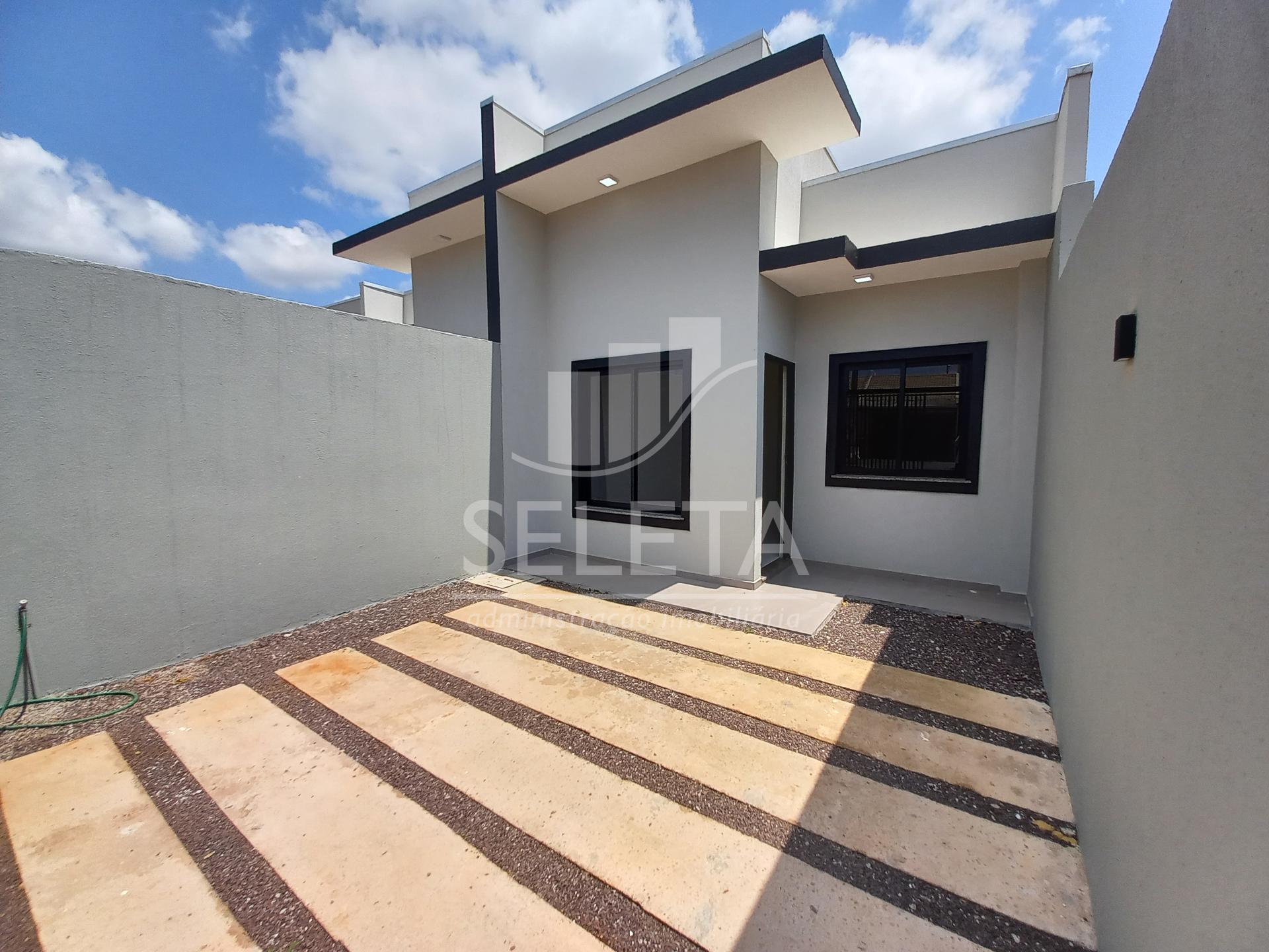 Casa no Bairro Siena em Cascavel Pr. 60,00m  privativos - Terr...