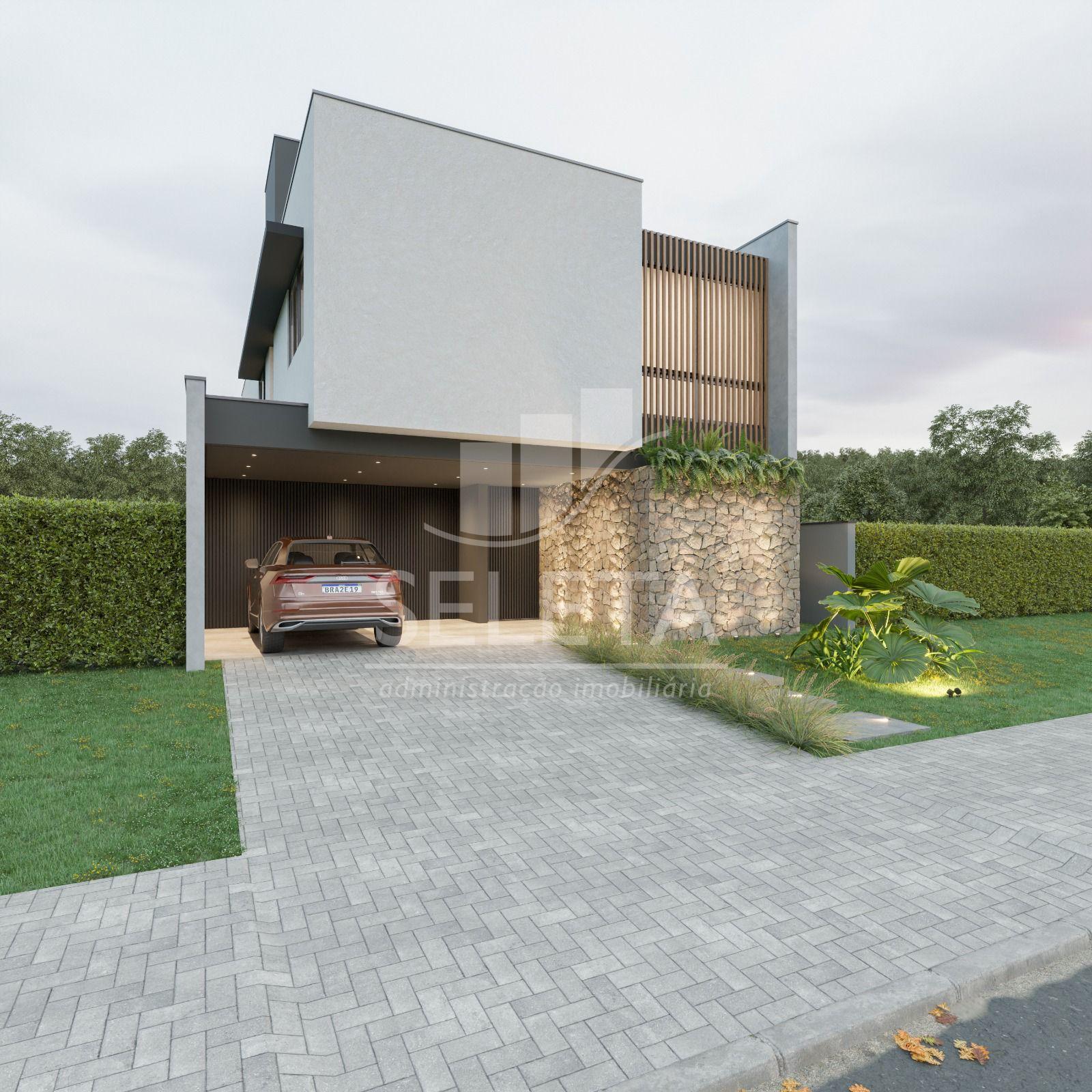 EM CONSTRUÇÃO - Sobrado com 4 suítes - ALPHAVILLE  - TERRAS AL...
