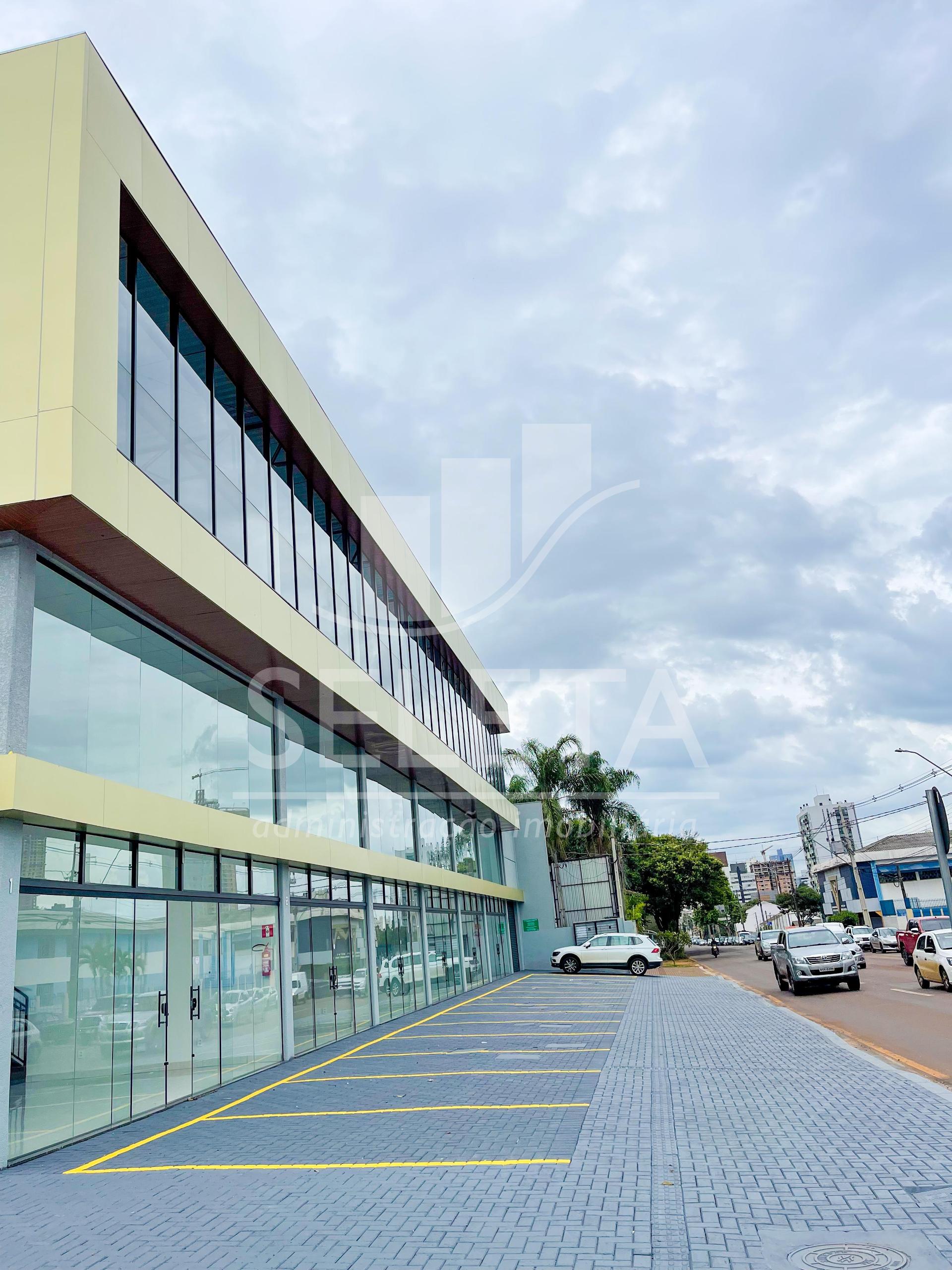 Sala Comercial com mezanino, nova, para locação, Centro, CASCA...