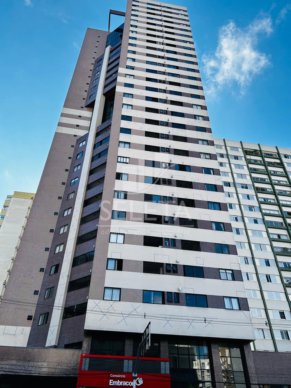 APARTAMENTO NO CENTRO COM 01 QUARTO,  SACADA E CHURRASQUEIRA  ...