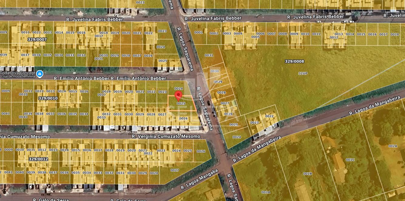 Terreno a venda na região norte de Cascavel