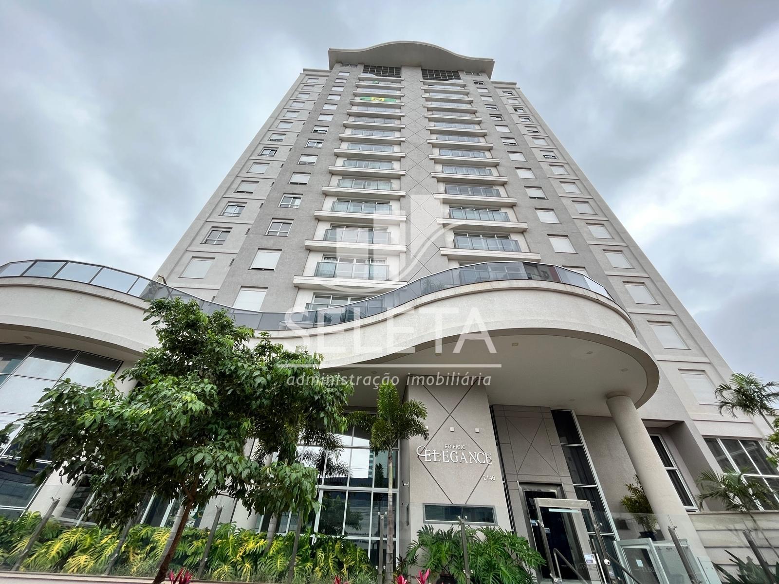 Apartamento no Edifício Elegance no Centro de Cascavel-PR.