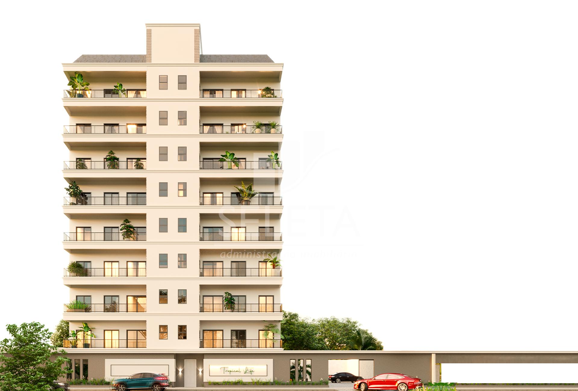Apartamento em construção para venda no Ed. Tropical Life