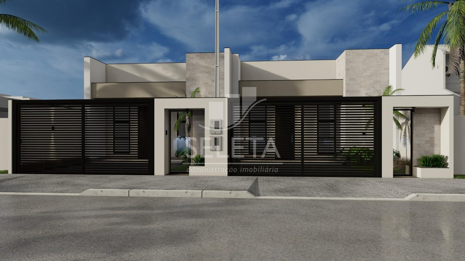 Casa nova, com excelente padrão de acabamento, em CASCAVEL - PR