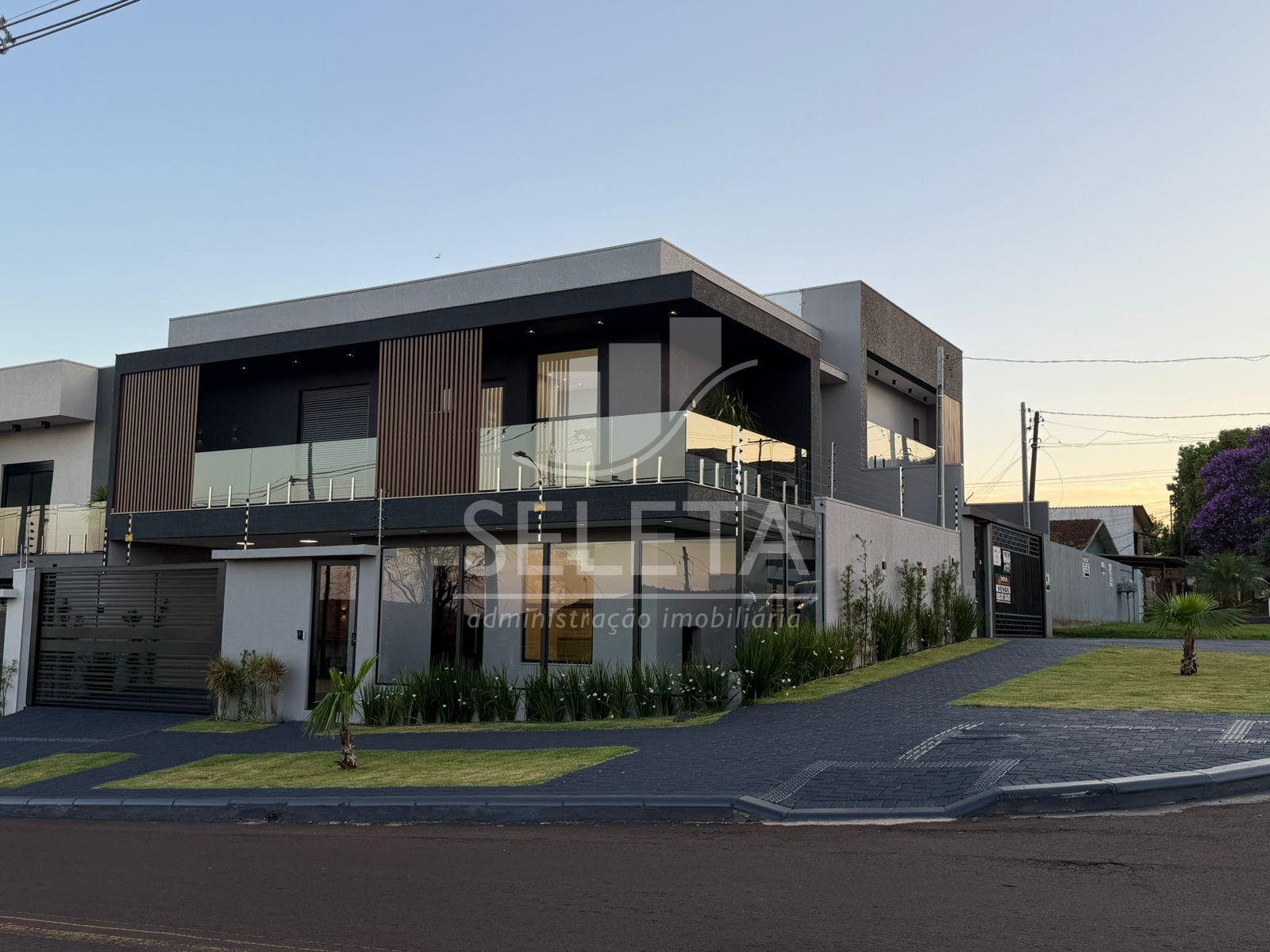 SOBRADO DE ESQUINA NOVO, Bairro São Cristóvão, CASCAVEL - PR
