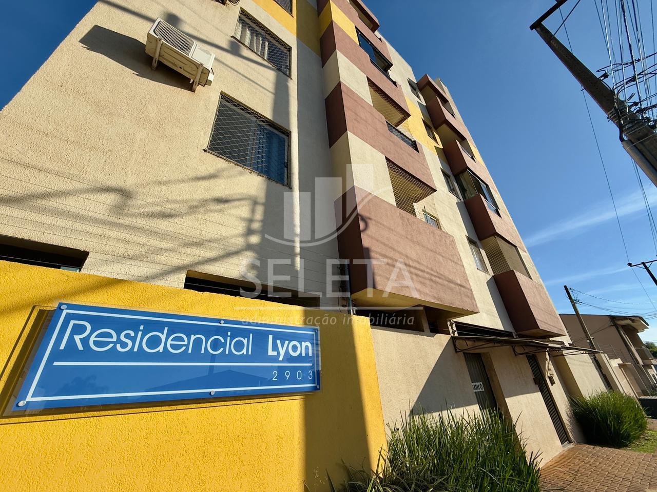 Apartamento semimobiliado para locação no Residencial Lyon.
