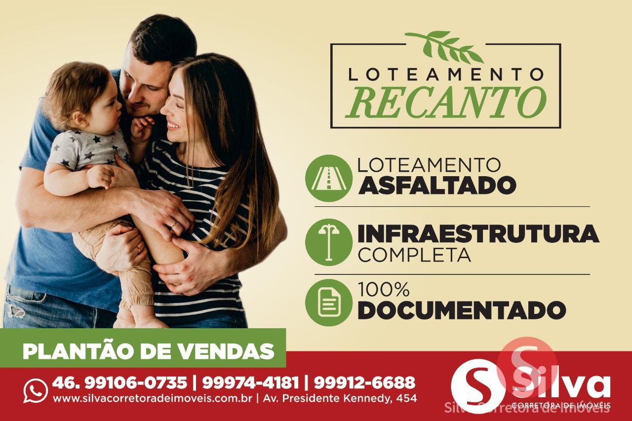 Lotes a venda, localizados no Loteamento Recanto, Dois Vizinho...
