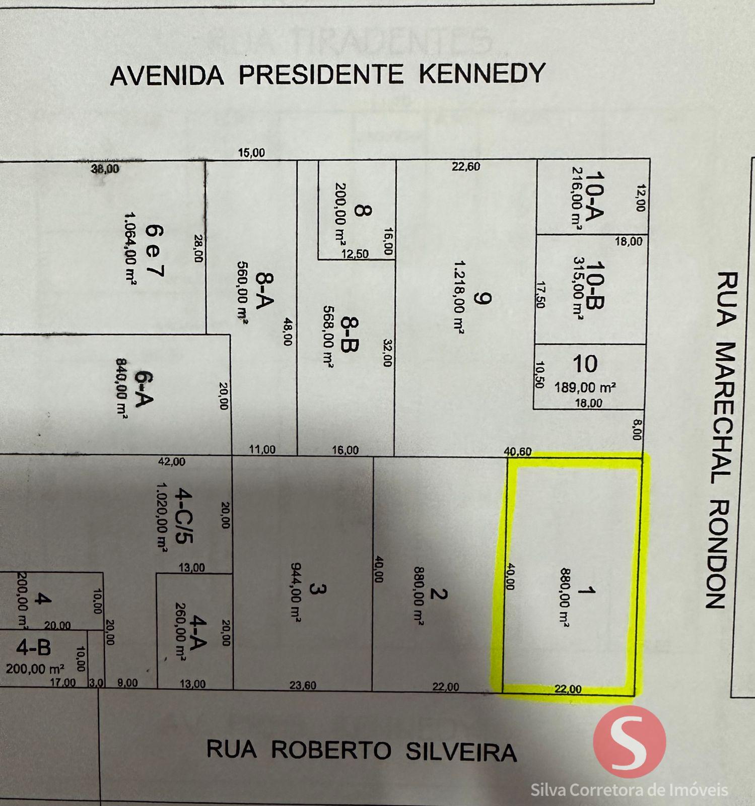 Lote comercial a venda localizado no Centro Sul, Dois Vizinhos-PR.
