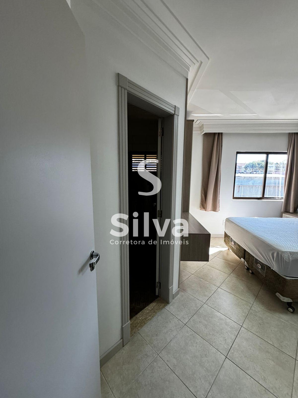 Apartamento para loca��o com 01 su�te e 02 dormit�rios - Centro Norte.