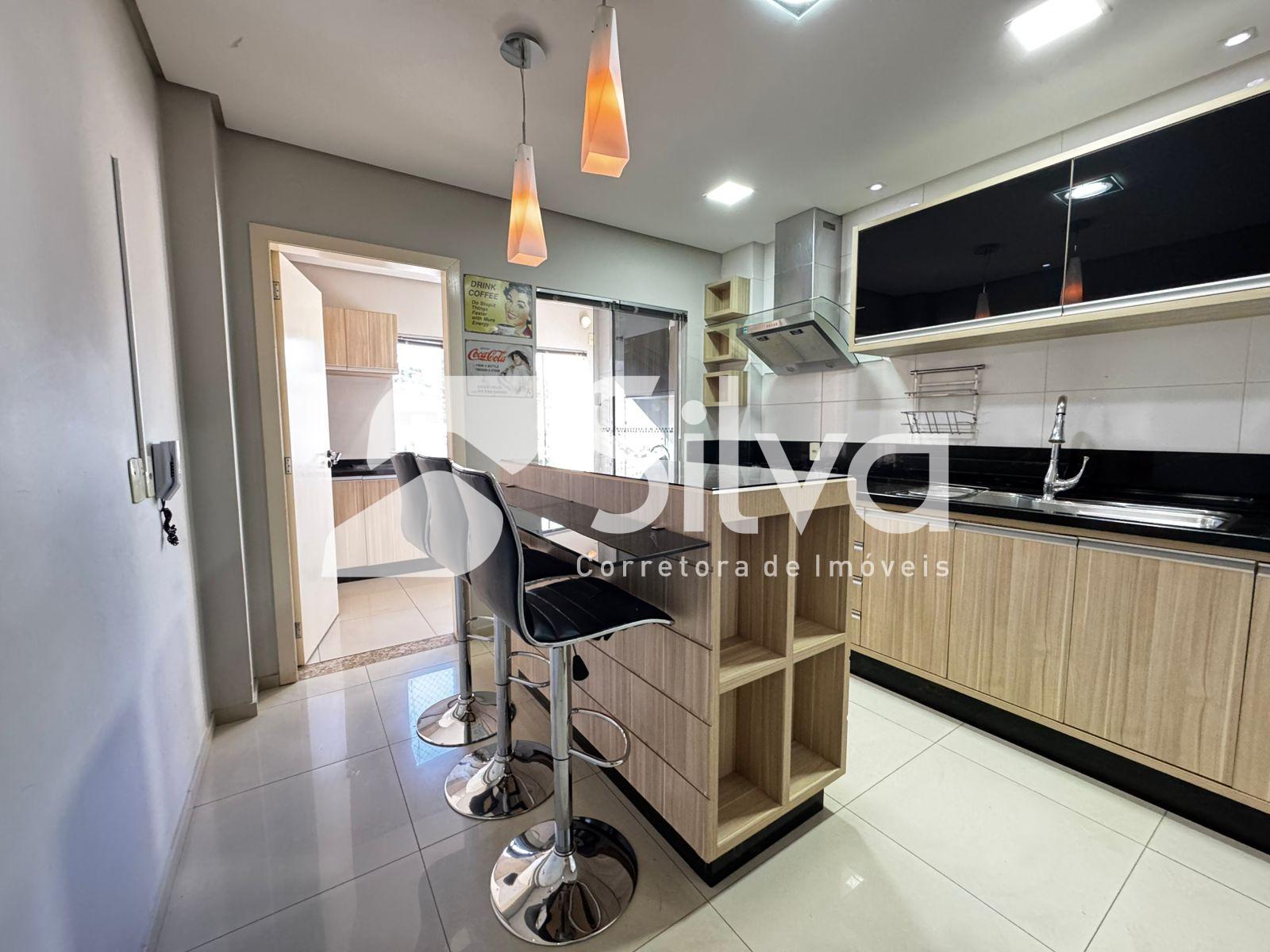 Apartamento para locao com 01 sute e 02 dormitrios - Centro Norte.