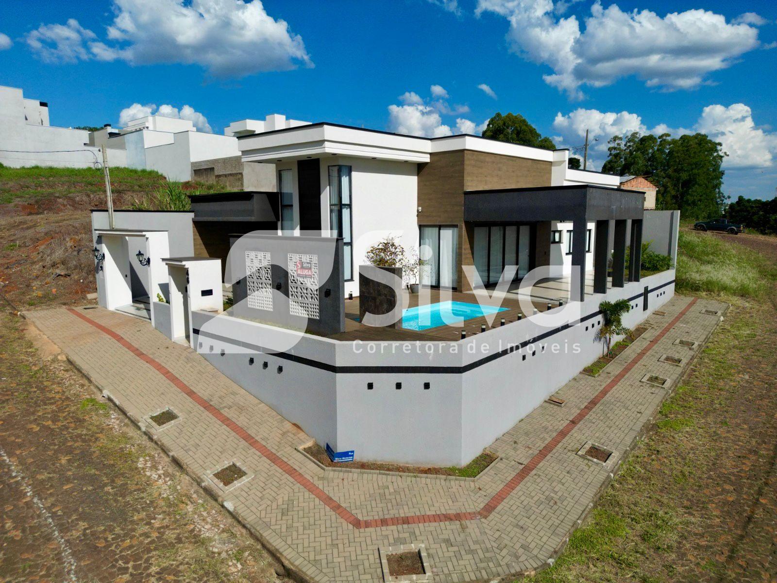 Casa para loca��o com 02 su�te e 01 dormit�rio - Loteamento Cristo Rei.